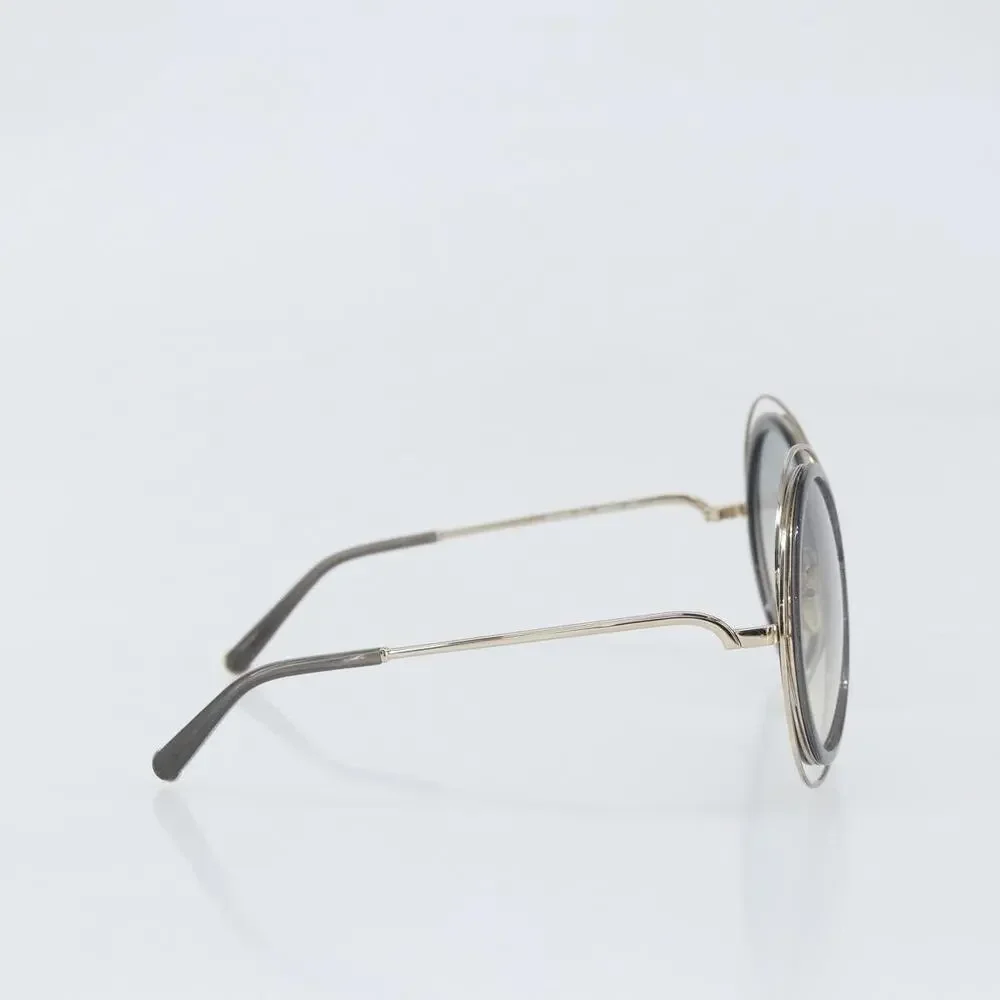 Chloe Metal Carlina Sunglasses Black